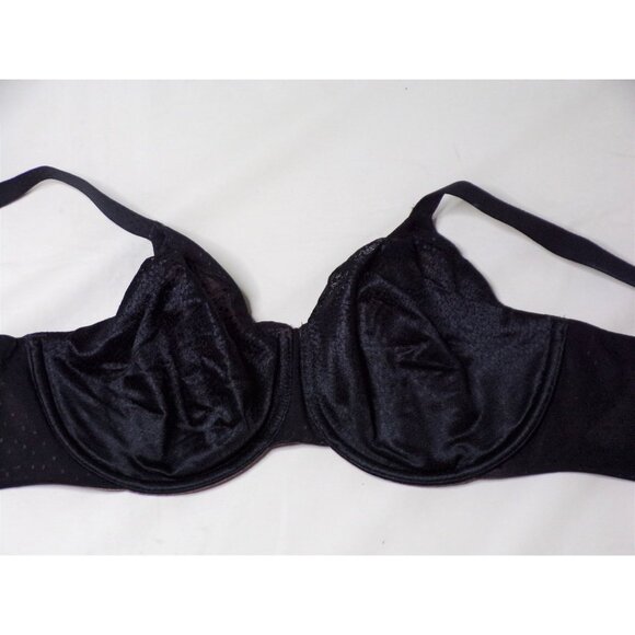 🆕WACOAL Back Appeal Non-padded Seamless Underwire Bra 36C Black #855303 - Picture 10 of 13